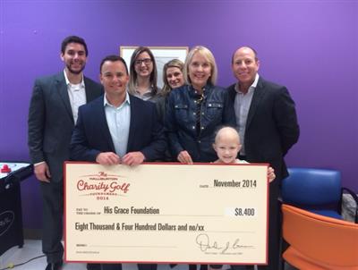 Halliburton Gives His Grace Foundation $8400 Raised by Charity Golf Tournament