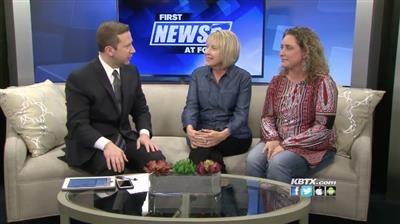 Val Anderson, HGF Executive Director, and Trach Ash, Mom of Former Patient Colby Ash, Interviewed on KBTX